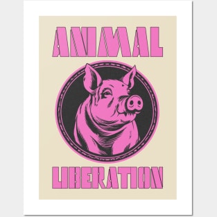 animal liberation classic design Posters and Art